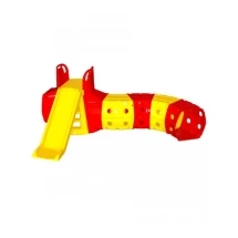 Горка Doloni с игровым туннелем