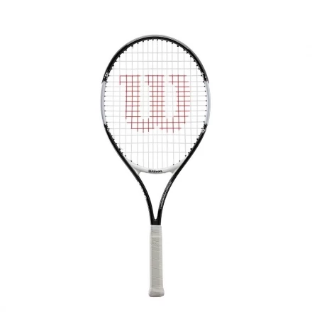Ракетка б/т Wilson Roger Federer 21 Gr00000,арт.WR028510U, для дет. 5-6лет,алюм.,со струн, бело-черн, фото 1