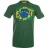 Футболка Venum Brazilian Flag T-Shirt - Green