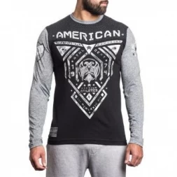 Лонгслив American Fighter amfhood01, фото 1