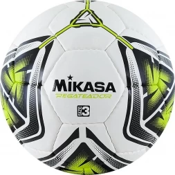 Мяч футб. трен. &quot;MIKASA REGATEADOR5-G&quot;, р.3, бело-черно-зеленый 
