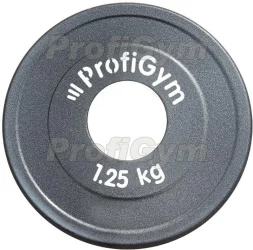 Диск стальной «Powerlifting» с полимерным покрытием, 1,25 кг ДПЛ-1,25, фото 1