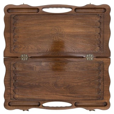 Нарды резные &quot;Паровоз&quot; с ручкой 60, Haleyan, фото 8