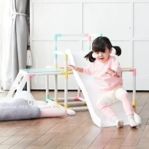Горка Haenim Toy Детский игровой комплекс HN-771 детская горка с лазом