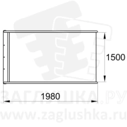 Горка из нержавеющей стали размером 1980х1550 мм, фото 5