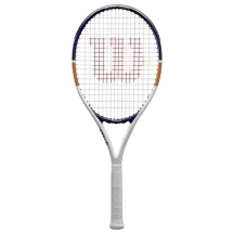 Ракетка б/т Wilson Roland Garros Elite 21, арт. WR029610H, для дет.5-6лет,алюм.,со струн, сине-оранж