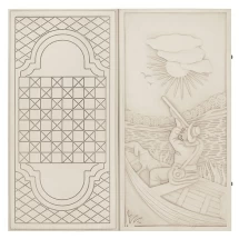 Нарды резные &quot;Охотник&quot; Патина, Ustyan