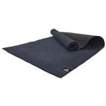 Коврик (мат) для горячей йоги Adidas, черный, ADYG-10680BK