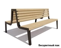 Парковая скамейка Магадан, Лиственница 1,8 м