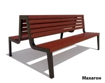 Парковая скамейка Магадан, Лиственница 1,8 м