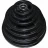 Диск обрезиненный ZSO черный &quot;3 HANDLE&quot; D-51, 1,25 кг