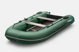 GLADIATOR B 330 LIGHT B Зеленый моторная лодка ПВХ Пайол 9 мм, фото 1