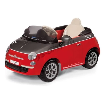Детский электромобиль на радиоуправлении Peg Perego Fiat 500. ED1163 IGED1163, фото 1