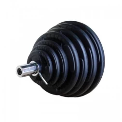 Диск обрезиненный ZSO черный &quot;3 HANDLE&quot; D-51, 10 кг, фото 3
