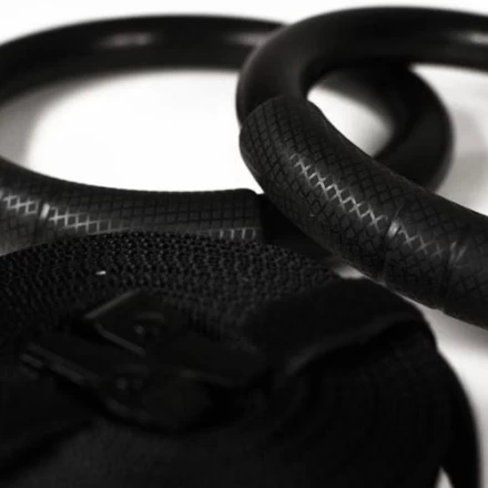 Гимнастические кольца с нейлоновыми ремнями First Place Rings, фото 2