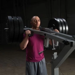 Тренажер голень стоя - приседания Body-Solid GSCL360 на свободном весе, фото 13