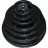 Диск обрезиненный ZSO черный &quot;3 HANDLE&quot; D-51, 15 кг