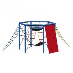 Детская модульная площадка 6-ECK-KLETTERBURG MAXI, фото 1
