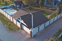 Навес для автомобилей с хозблоком СТАРВИЛЬ Базовая комплектация, фото 8