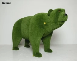 Топиари медведь Бачо - газон Deluxe/Deluxe Green, фото 1