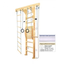 Домашний спортивный комплекс Kampfer Wooden ladder Maxi Wall, фото 1