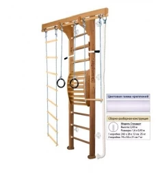 Домашний спортивный комплекс Kampfer Wooden ladder Maxi Wall, фото 5