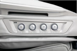 Массажное кресло с искусственным интеллектом Skyliner 3, черно-белое, фото 20