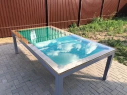 ВСЕПОГОДНЫЙ БИЛЬЯРДНЫЙ СТОЛ &quot;ДОБРЫНЯ&quot; 5 футов ХАЙ-ТЕК-STYLE (пул), фото 5