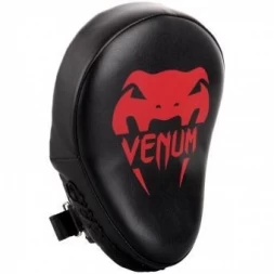 Лапы Venum Light Black/Red (пара), фото 1