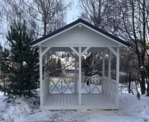Квадратная беседка АРГО
