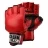 Шингарды COMBAT SAMBO красные(кожа) CFBM-2085