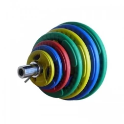 Диск обрезиненный ZSO цветной &quot;3 HANDLE&quot; D-51, 15 кг, фото 3