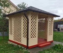 Квадратная беседка КАМЕЛИЯ