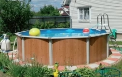 Сборный бассейн Эсприт Биг ф4,6х1,35м. (комплект), фото 3