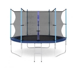 Батут с защитной сеткой (лестница в комплекте) Diamond Fitness Internal 10ft (305 см), фото 1