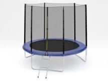 Батут с защитной сеткой (лестница в комплекте) Diamond Fitness External 6ft (183 см)