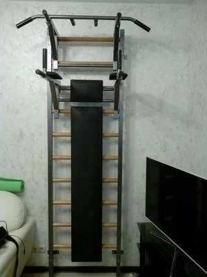 Шведская стенка EffectSport комбинированная Гибрид-Т-Б-ДВ, фото 10