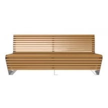Скамейка TORUDA 039 2,0 м (3 опоры) композит