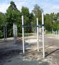 Треугольник турников (стационарный с хомутами) W-2.6.4. 