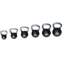 Гиря обрезиненная с хромированной ручкой PROFI-FIT, 18 кг