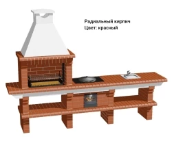 Печь Аристократ 716 S Прямоугольный кирпич графитовый серый, фото 7