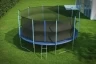 Изображение товара Батут с защитной сеткой (лестница в комплекте) Diamond Fitness Internal 16ft (488 см)