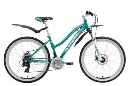 Велосипед Stark'18 Luna 26.2 D бирюзовый/белый/светло-голубой 16&quot;