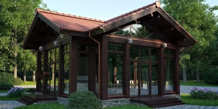Закрытая беседка Дуэт, фото 1