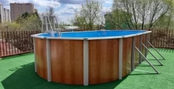 Сборный бассейн Эсприт Биг 7,3х3,7х1,35м. (комплект), фото 3
