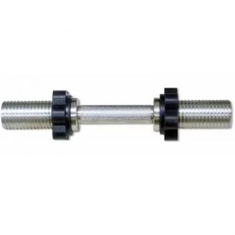 Гантельный гриф MB BARBELL 39 см ХРОМ 51 мм, фото 1