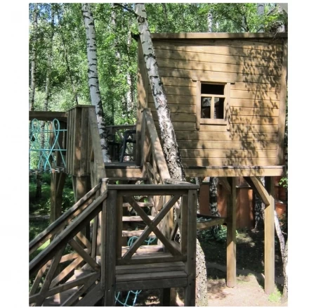 Детская игровая площадка Домик на дереве (классический), фото 3