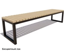 Скамейка уличная Нео, Сосна 1,2 м