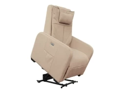 Кресло-реклайнер электрический с подъемом и массажем FUJIMO LIFT CHAIR Ваниль, фото 11