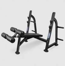 BRONZE GYM BR-1013 Скамья для жима с отрицательным наклоном